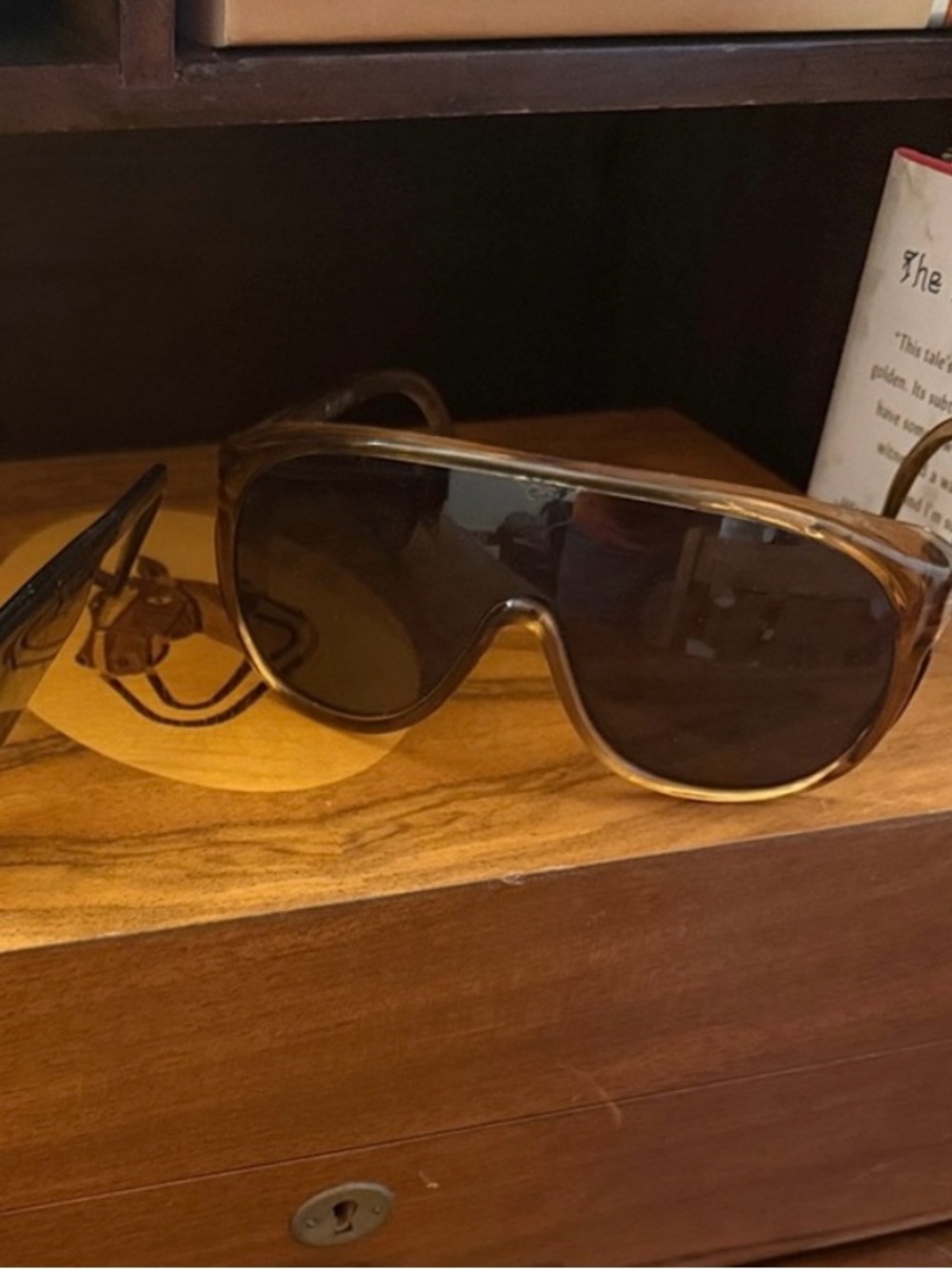 80s Safety Glasses Two Pair - Clear and Sunglasses